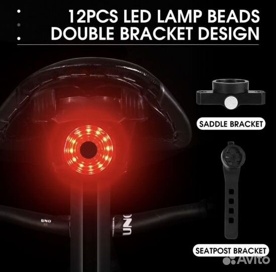 Умный задний фонарик 