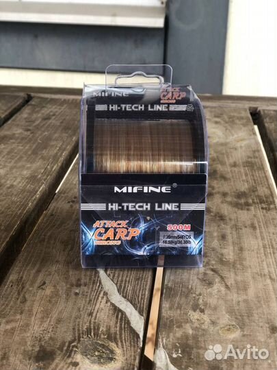 Карповая Леска Attack Carp Strong 0.35 mm 500m