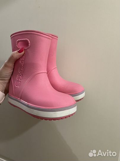 Резиновые сапоги crocs c10