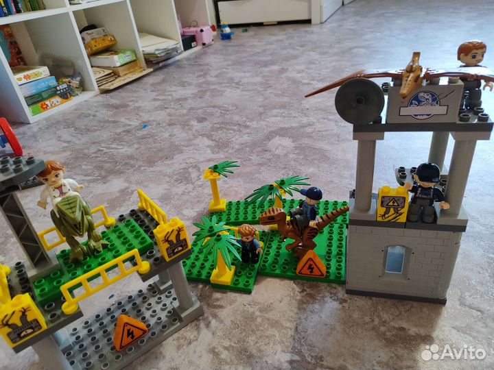 Lego парк юрского периода
