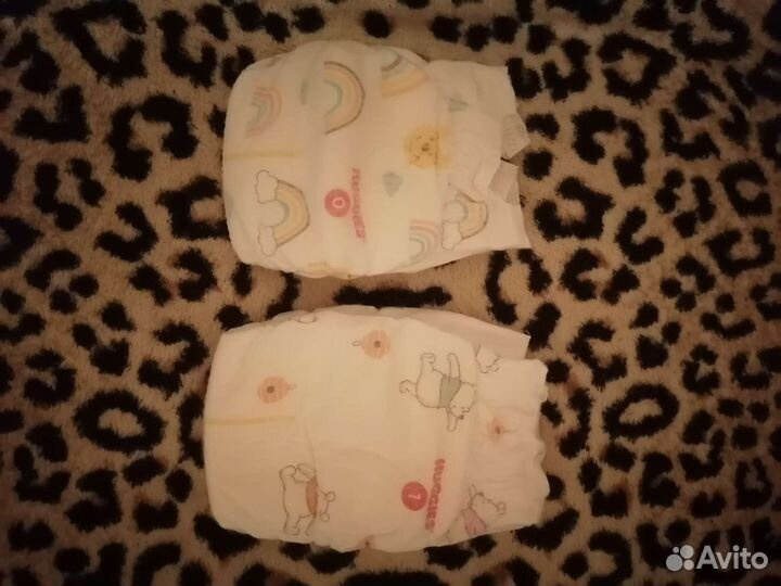 Памперсы детские размер 1 21шт,размер 0 27 шт
