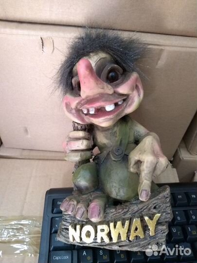 Троль Тролль Норвегия Оригинал коллекционный
