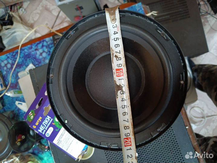 Огромный динамик jvc от subwoofer
