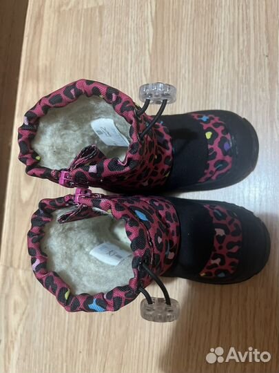 Ботинки зимние для девочки 21 размер