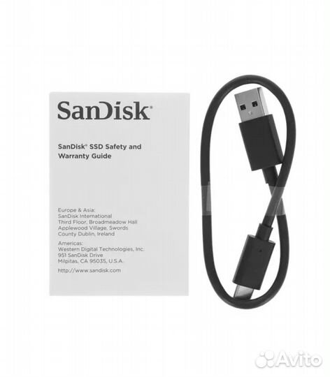 2 тб Внешний SSD накопитель SanDisk sdssde30 (sdss