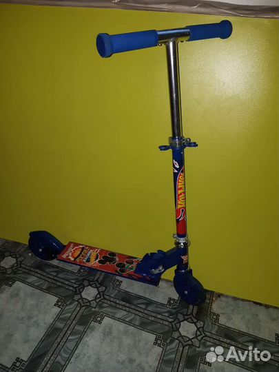 Самокат детский двухколесный бу