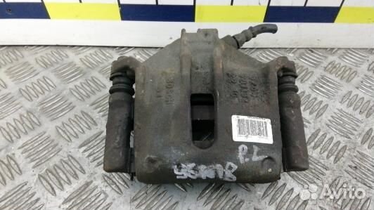 Суппорт тормозной передний левый citroen xsara pic