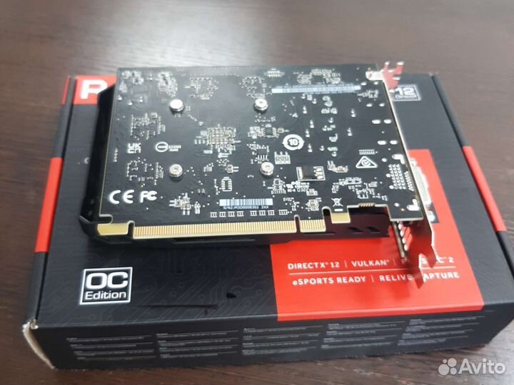 Видеокарта MSI RX 550 4 Gb