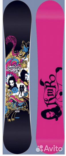 Hammer сноуборд жен. Ботинки в подарок