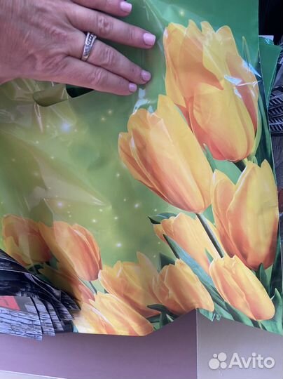 Полиэтиленовые пакеты подарочные