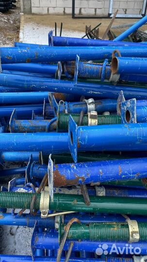 Телескопические стойки для поддержания перекрытий