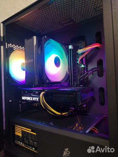 Игровой пк с монитором