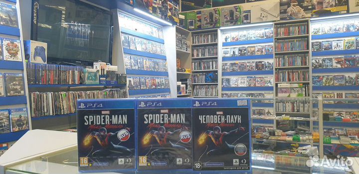 Человек паук майлз моралес ps4