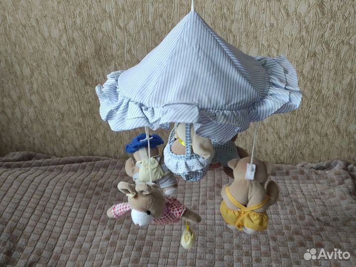 Мобиль, Карусель на кроватку Canpol Babies, б/у