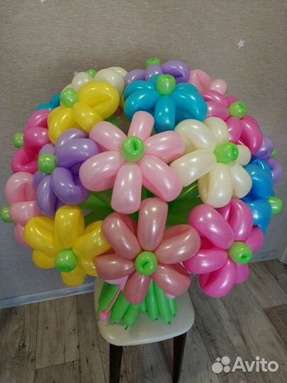 Цветы букет из шаров