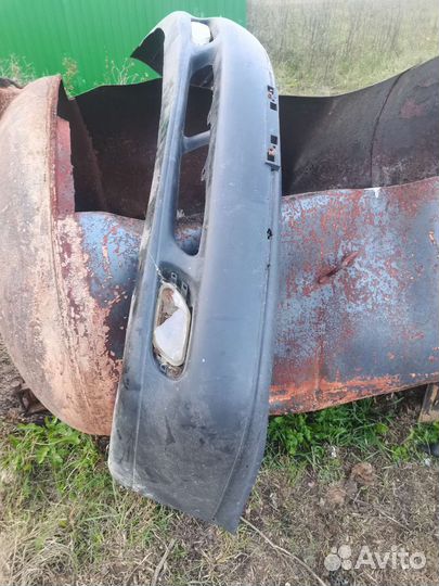 Бампер передний Nexia