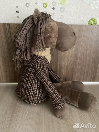 Мягкая игрушка лошадь