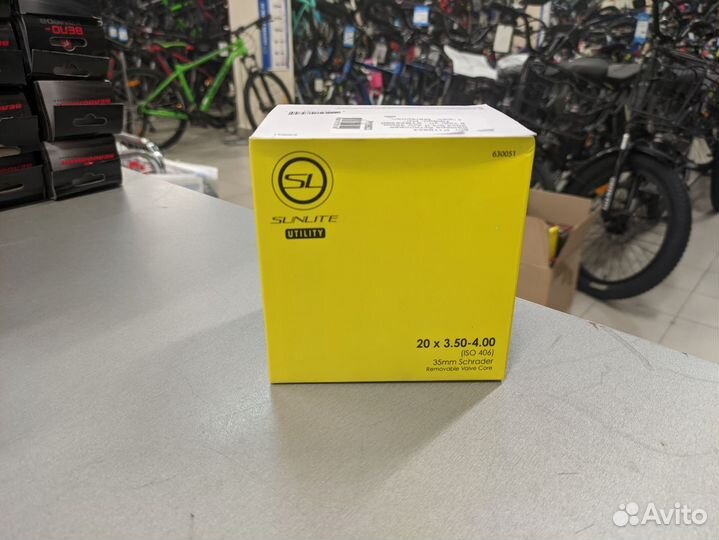 Камера для фэтбайка 20 3.50-4.00