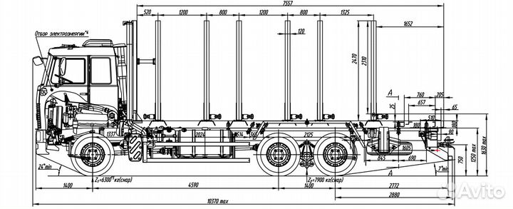 МАЗ 6317F9-544-000, 2023