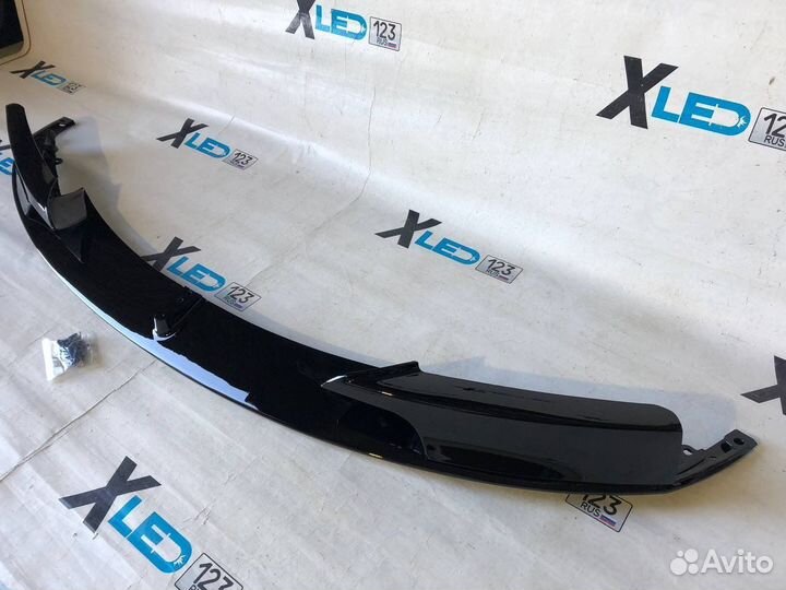 Губа BMW F30 М Perfomance black