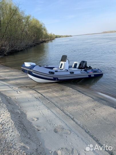 Моторная лодка (риб). Комета 420 + Сузуки DT30