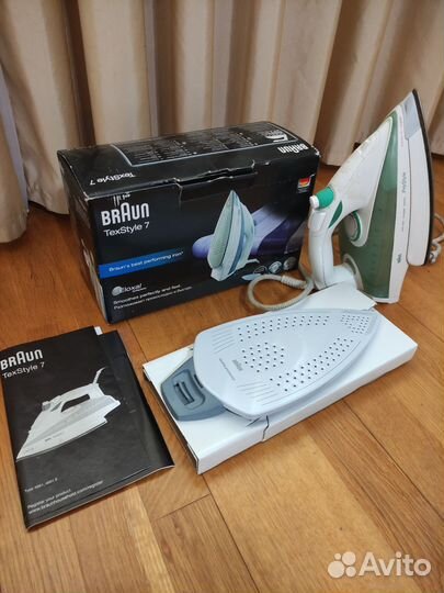 Утюги Braun TexStyle 7, Domotec