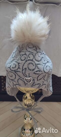 Шапка для девочки 1-2 годика