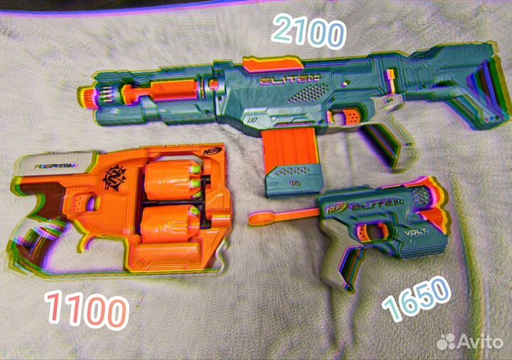Nerf бластеры