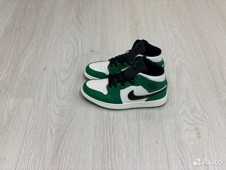 Кроссовки Air Jordan 1 Pine Green (36-45)