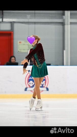 Костюм для фигурного катания 140-146