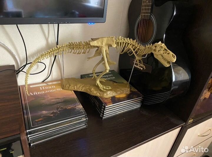 Скелет динозавра модель конструктор 70см