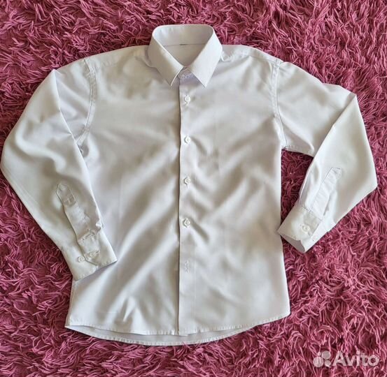 Комплект белых сорочек для мальчика