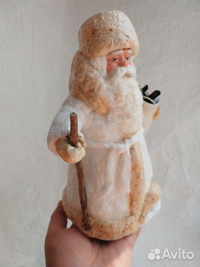 Дед Мороз и Снегурочка ватные под елочку