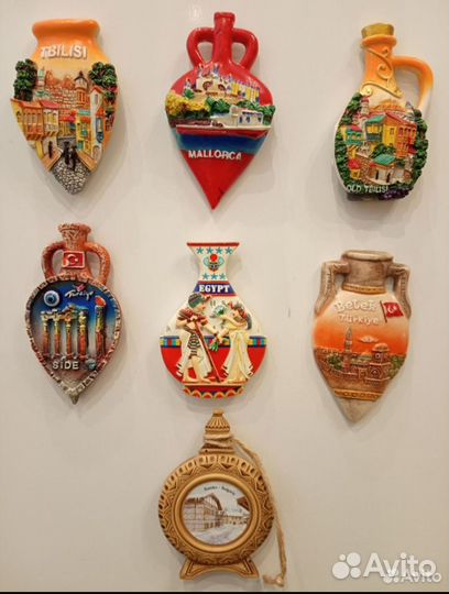 Магниты на холодильник пакетом