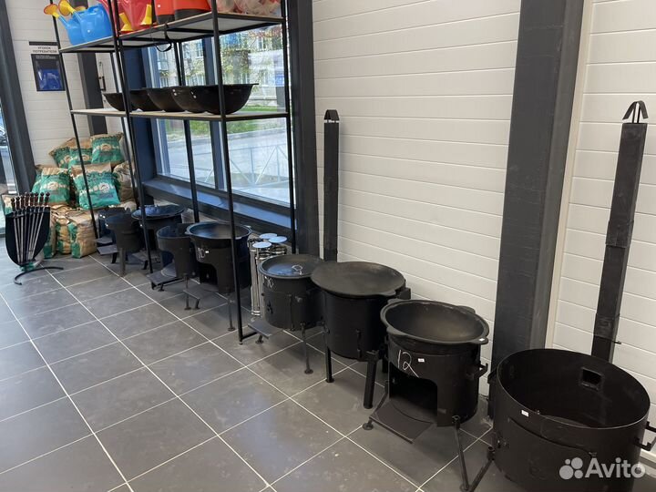 Печь для казана 4 - 6 - 8 - 10 - 12-18 22 литра