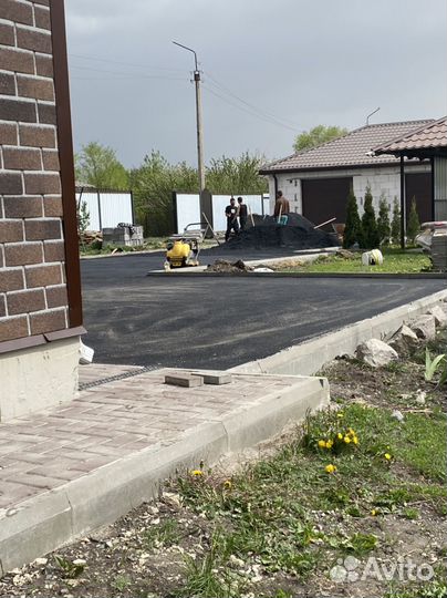 Укладка асфальта