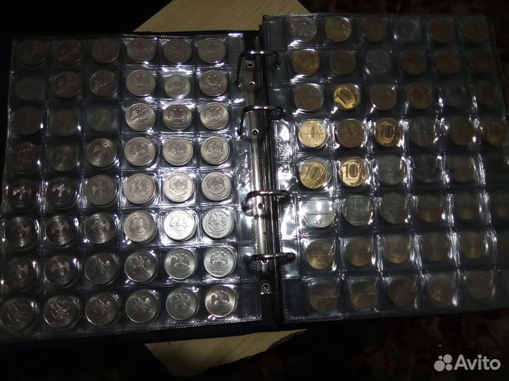 Альбом с монетами России, СССР, Российской империи