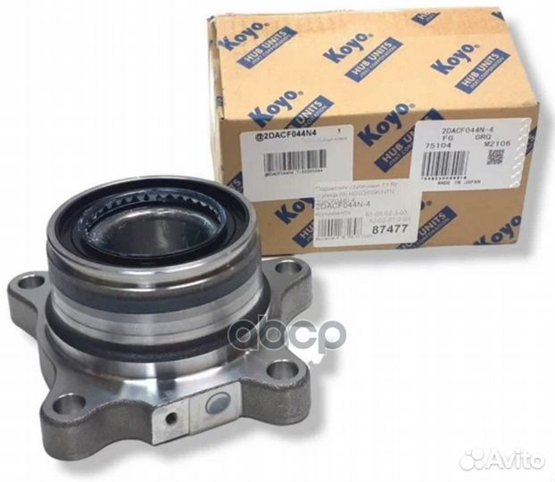 Ступица колеса зад прав 2dacf044N4 Koyo