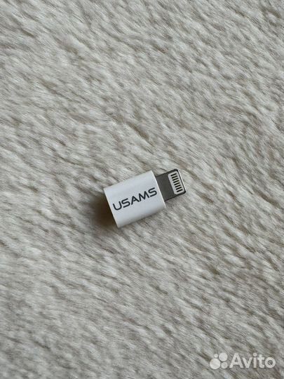 Переходник с micro usb на lightning