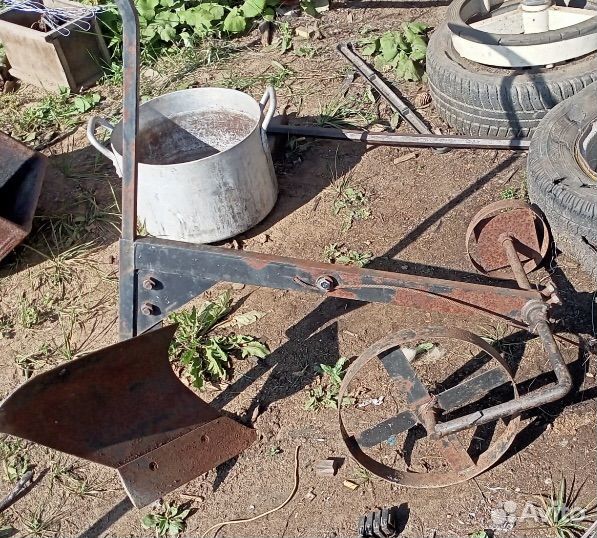 Плуг для мотолебедки