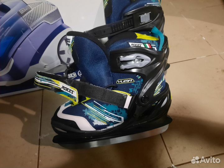 Коньки раздвижные 36-40