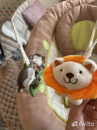 Качели люлька шезлонг Summer Infant Swingin Safary