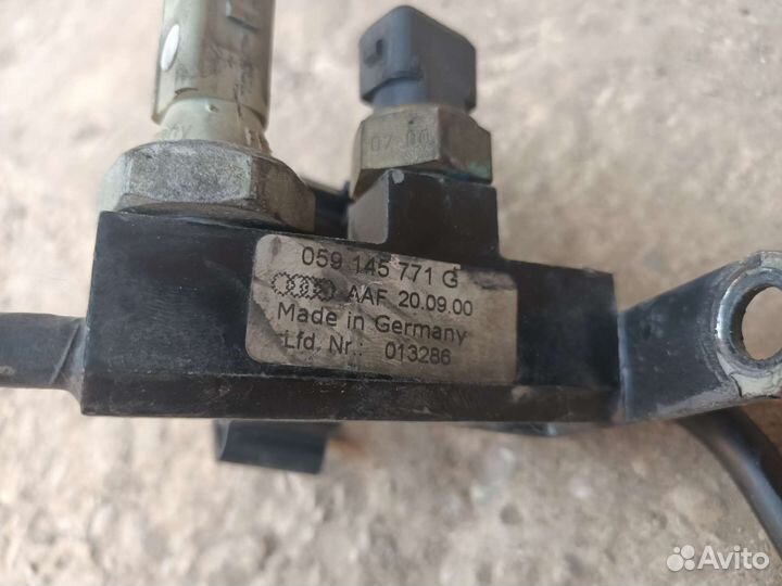 Масляная трубка турбины Audi A6 C5