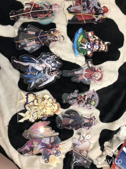 Genshin impact фигурка карточки