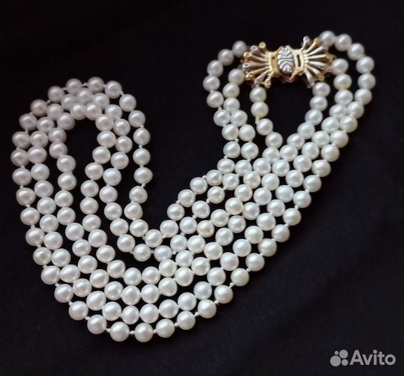 Продам браслет и ожерелье жемчуг