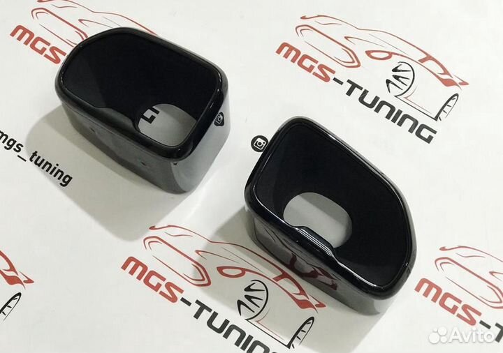 Насадки на выхлоп BMW X3 Series G01 Black