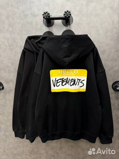 Худи vetements зипка оверсайз (топ 2024)