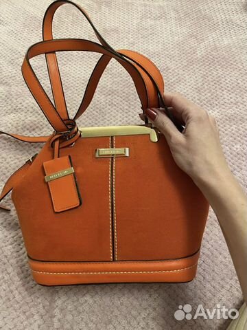 Сумка женская Lost ink красная