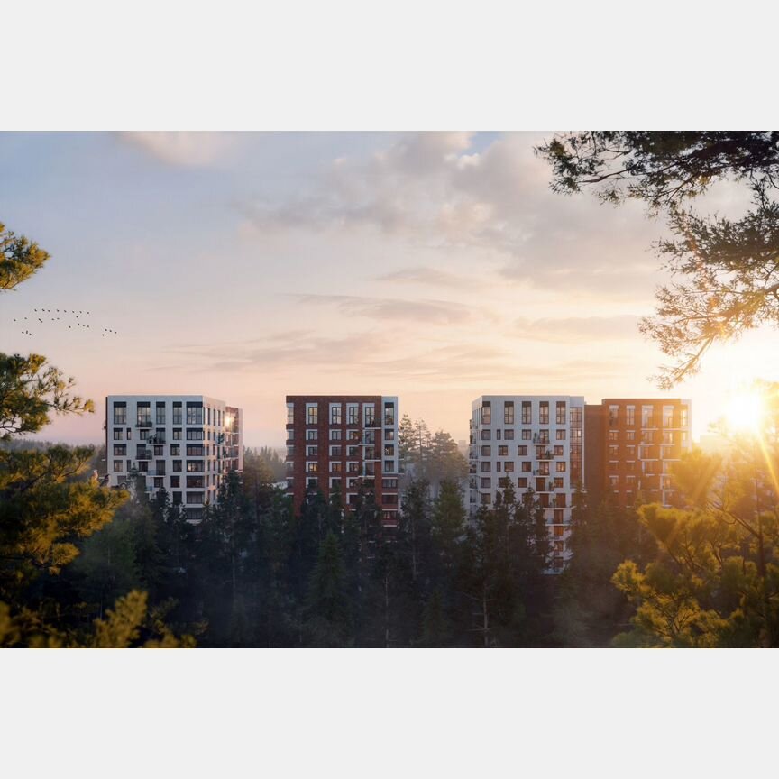 2-к. квартира, 58,3 м², 1/11 эт.
