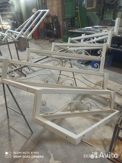 Каркас лестницы металлический